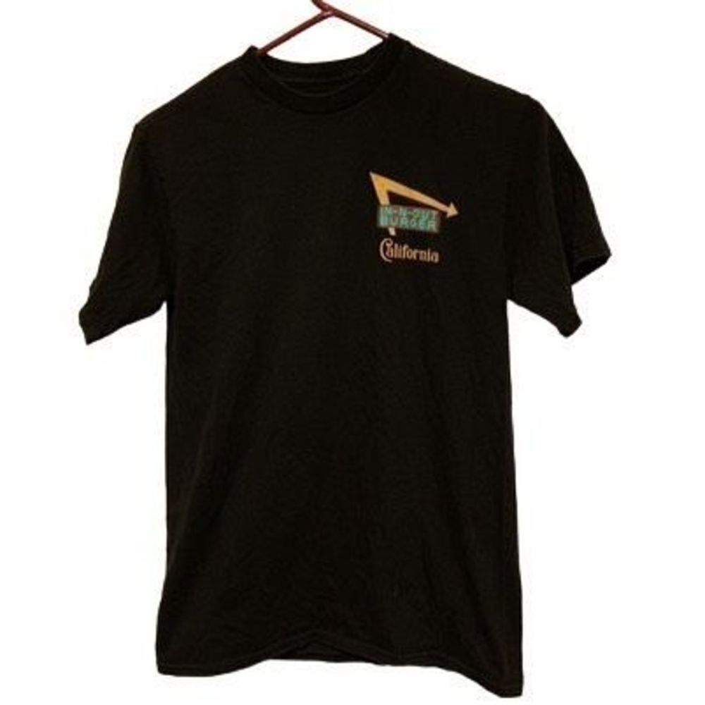 In-N-Out Burger California Size Small Black T-Shirt